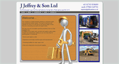 Desktop Screenshot of jjeffreyandson.co.uk